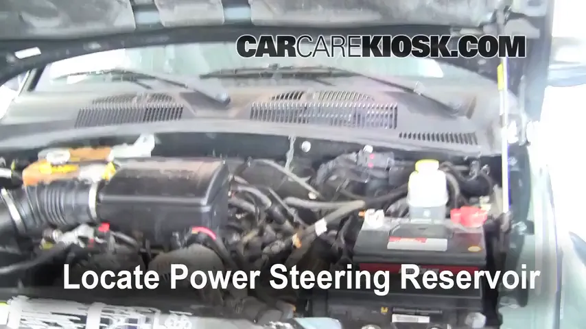 2002 Jeep Liberty Limited 3.7L V6 Power Steering Fluid